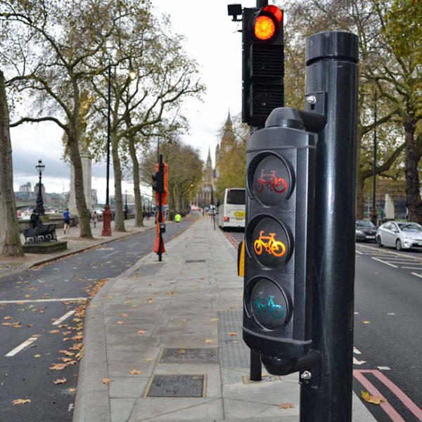 Bike pole trafikklys - Bilde 6