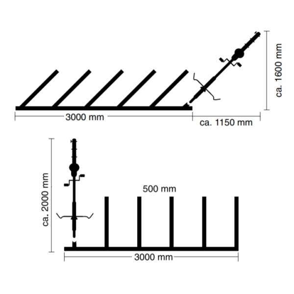 S110 rekkestativ - Bilde 3