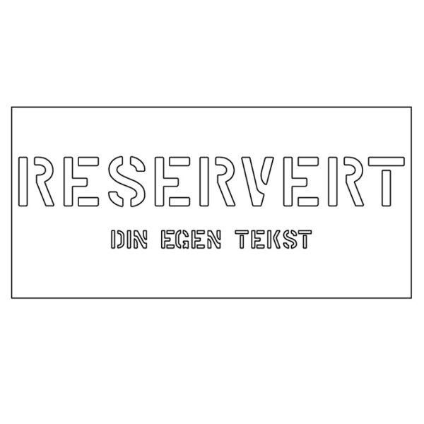 Reservert parkering